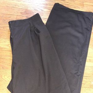 High waist wide leg women pants (sz 6) Ellen Tracy